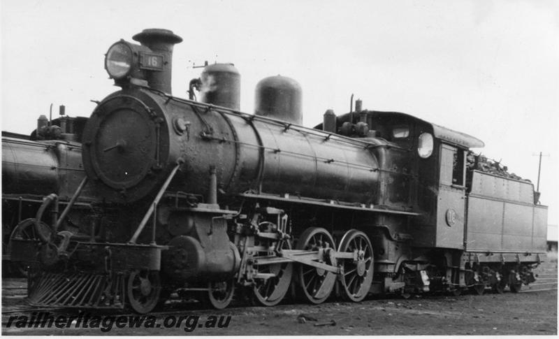 P06351
MRWA C class 16, Midland Junction, front and side view
