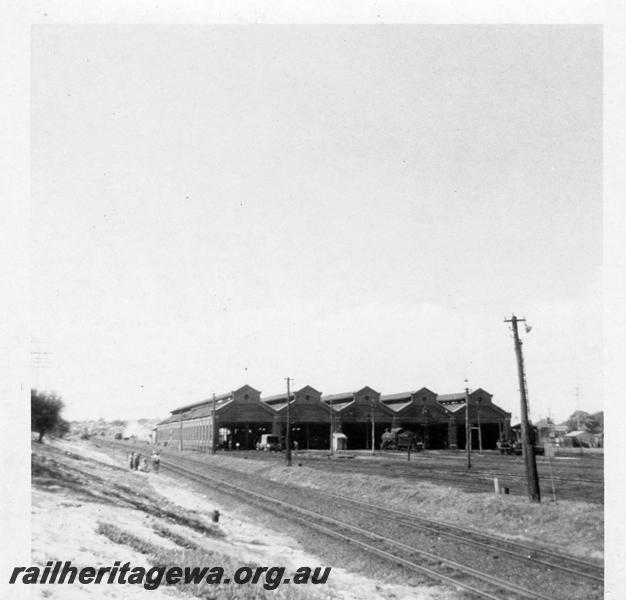 P06383
Loco shed, East Perth loco depot, south end.
