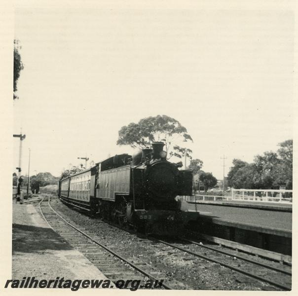 P06393
DM class 583, Claremont, suburban goods train
