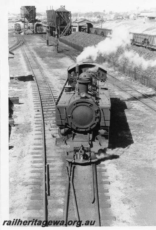 P06619
DD class 600, East Perth loco depot, elevated front view
