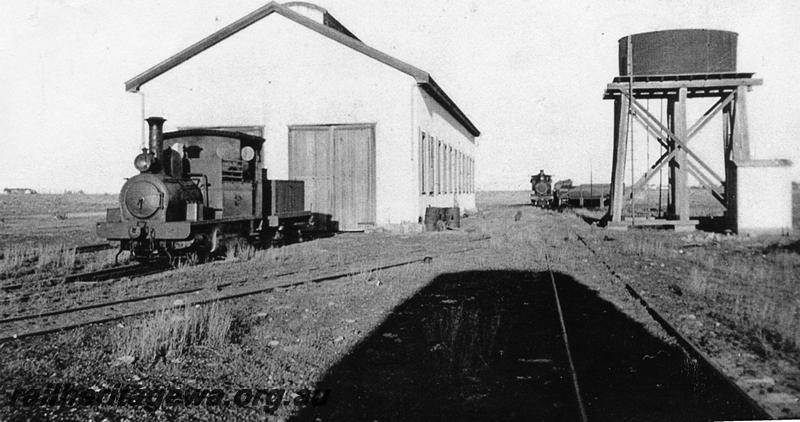 P06766
H class 22, loco shed, water tower, loco depot, Port Hedland, PM line
