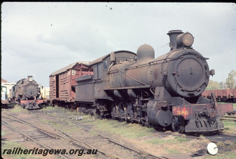 P06817
FS class 365, Midland Graveyard, side and front view
