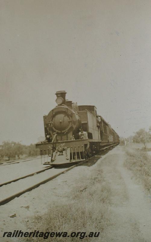 P07245
K class loco with passenger train on the Belmont Branch
