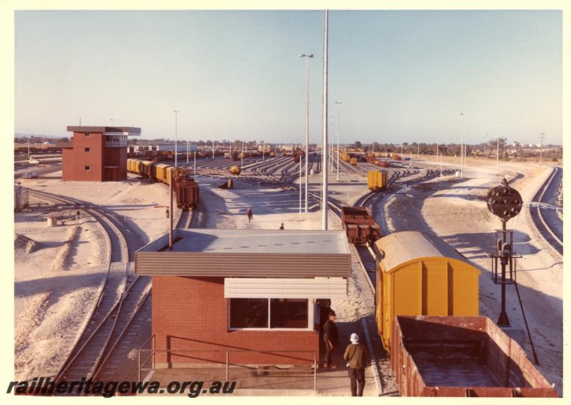 P07372
Hump yard, Forrestfield Yard, shows control tower and signal

