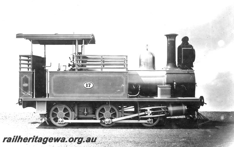 P07410
H class 17 as built, builders photo, side view, same as P2849
