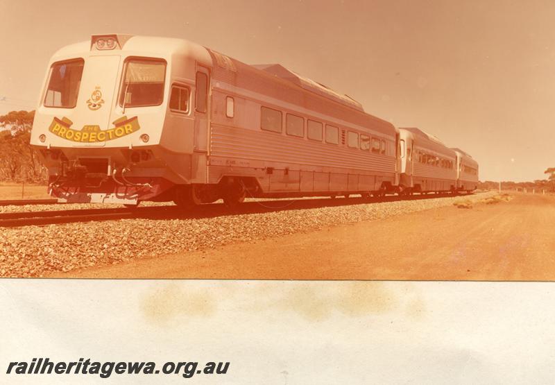 P07469
Prospector railcar set on inauguration run of 