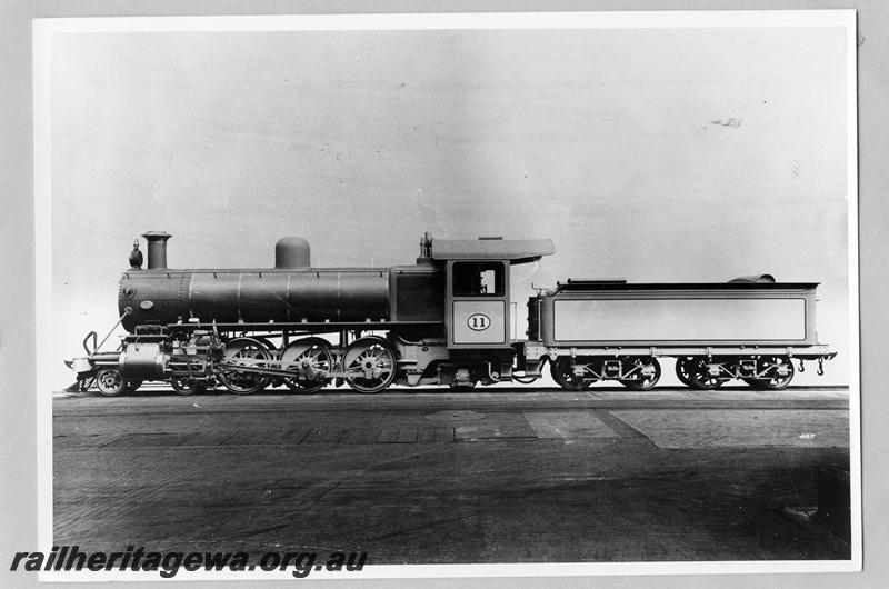 P07539
MRWA C class 11, builder's photo, side view
