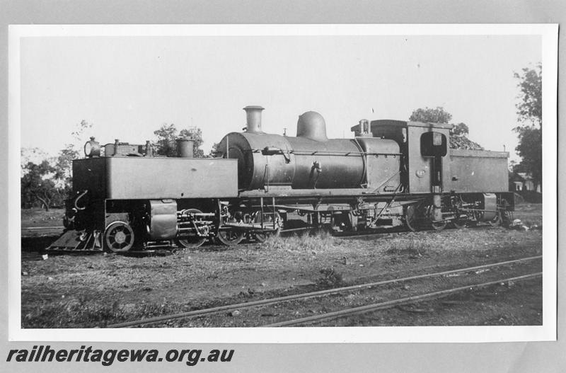 P07588
MS class 425 Garratt, Midland Junction, front and side view, same as P1396
