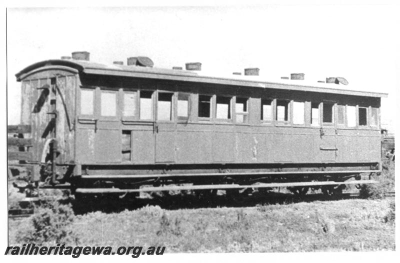 P07646
AH class 29, 6 wheel carriage, Lakewood, out of service
