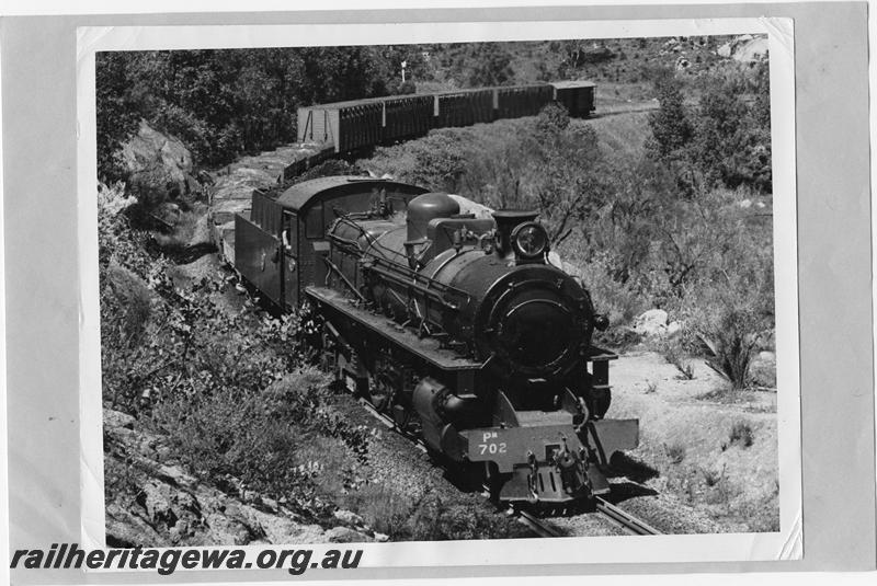 P07822
PM class 702, deviation east of Swan View, ER line, goods train
