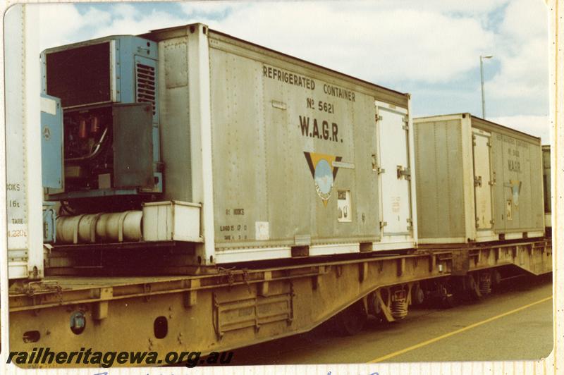 P07875
WF class (later WFDY class) standard gauge flat wagon with 