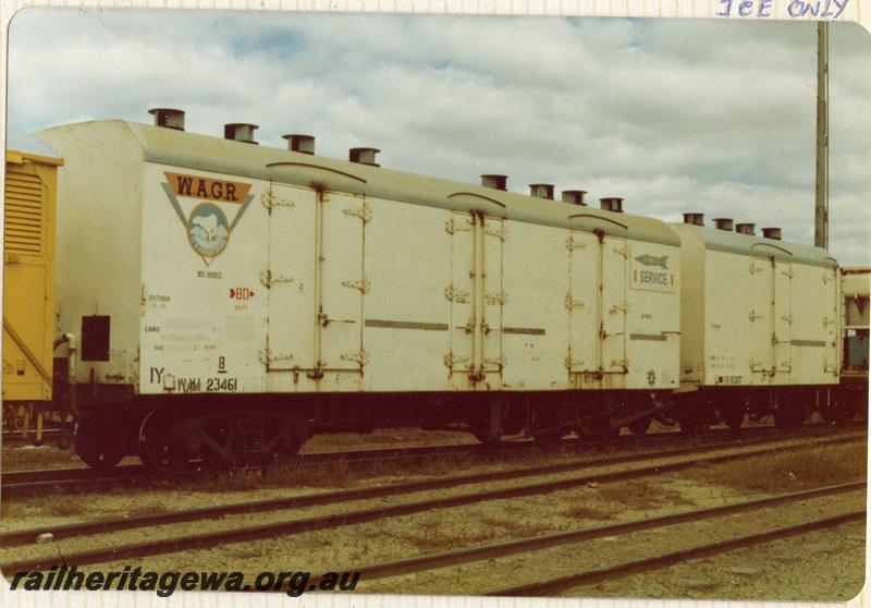 P07878
WAM class 23461, EB class 15307cool storage vans, end and side view 