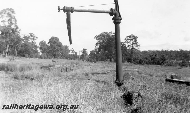 P08131
Water column, site of the former Banksiadale Mill loco shed
