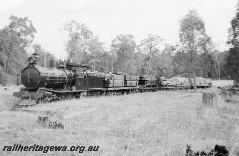 P08158
Bunnings loco YX class 86, Yornup, timber train, special run past for the ARHS tour
