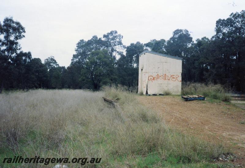 P08676
Nannup, out of shed on loading ramp, WN line.
