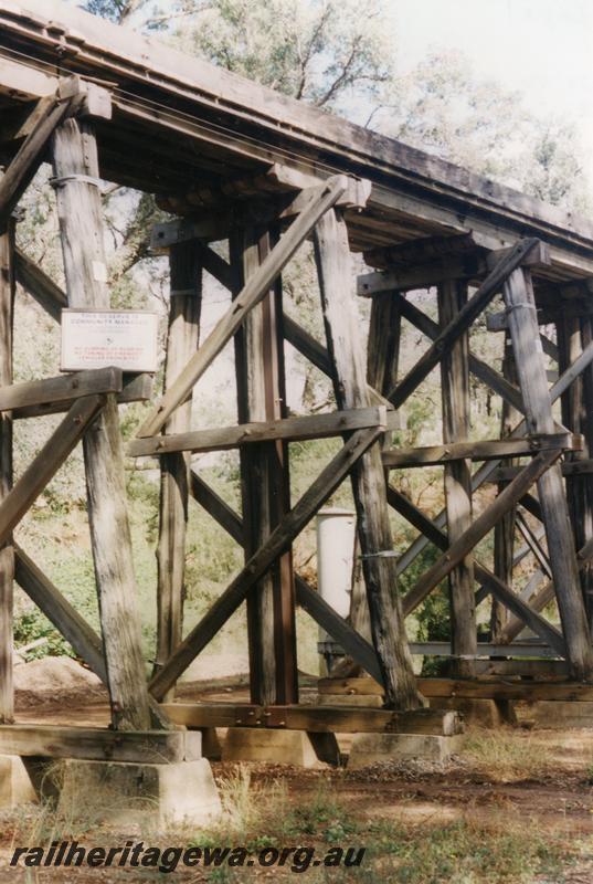 P08750
3 of 5 views of the trestle bridge at Capel, BB line
