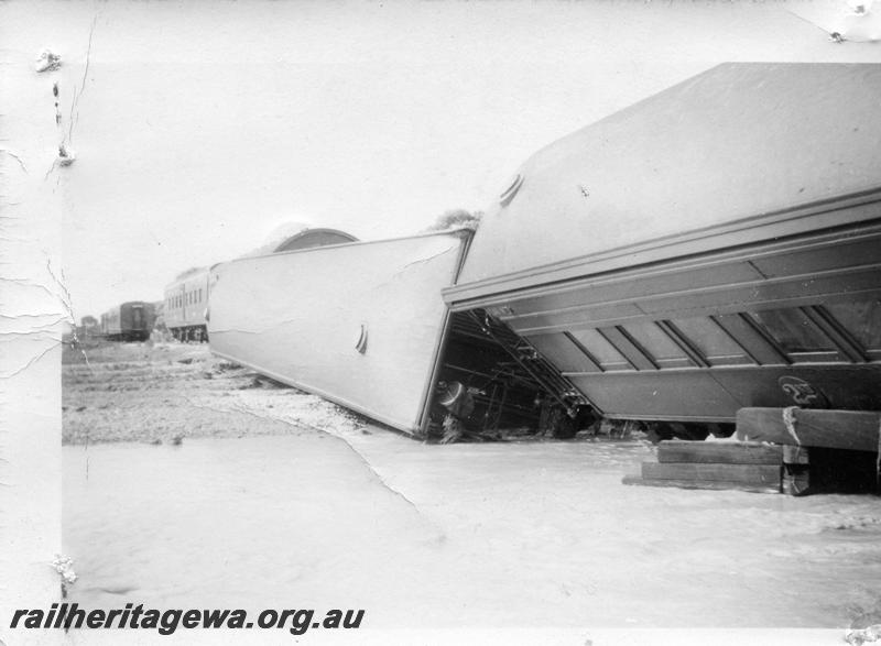 P08844
1 of 5 views of the derailment of the 