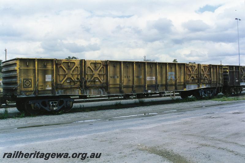 P08948
WODX class 33156-T standard gauge gondola, end and side view, originally a WGX class
