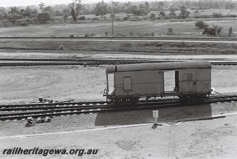 P09310
Z class 277 brakevan, Forrestfield Yard. Elevated side view.
