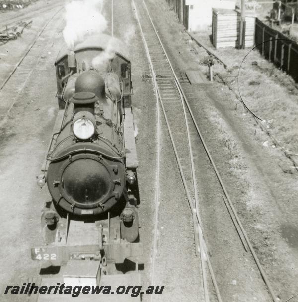 P09324
1 of 3 views of FS class 422, Bunbury, elevated front view 
