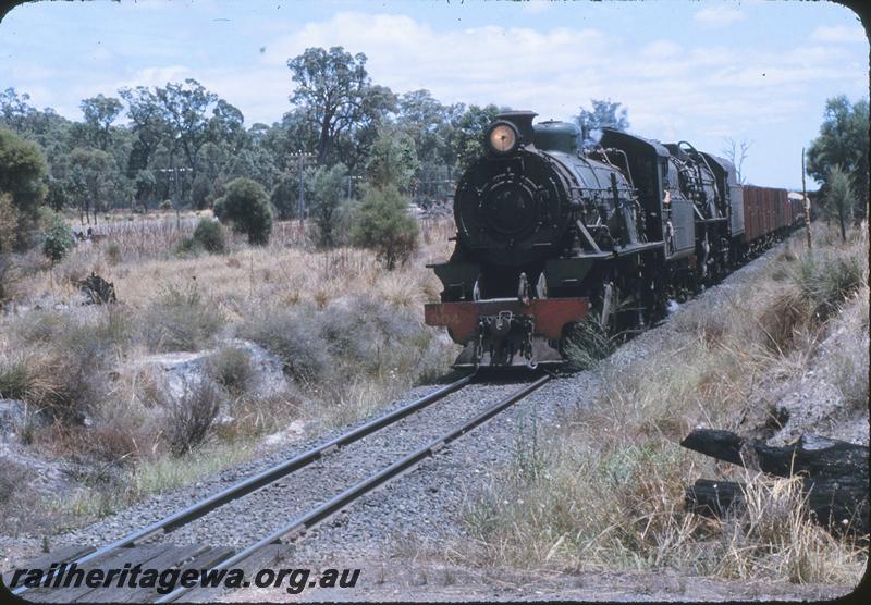 P09636
W class 904, V class on Goods near Go Kart track at Collie. BN line.
