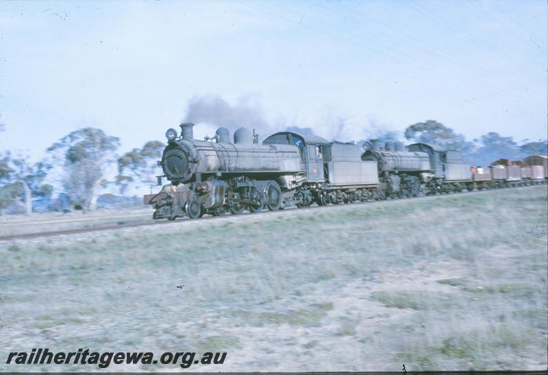 P09702
P class 508, P class 503 up goods north of Cranbrook. GSR line.
