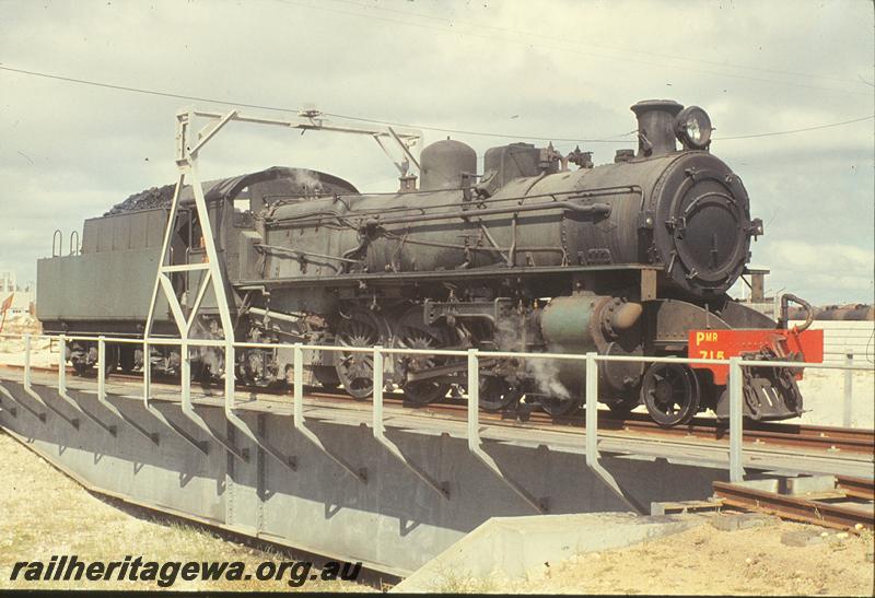 P09845
PMR class 715, on electric turntable, Leighton yard. ER line.
