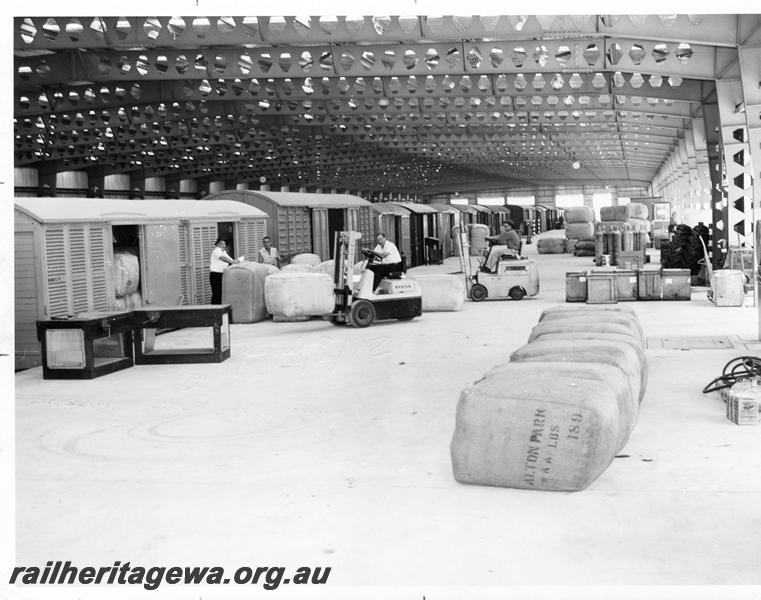 P10063
Inward Shed, Kewdale Freight Terminal, internal view
