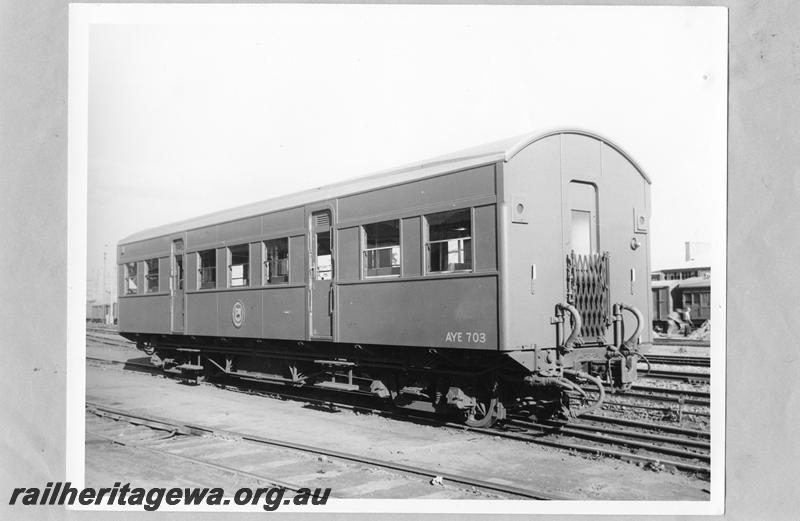 P10141
AYE class 703, plain green livery, side and end view.
