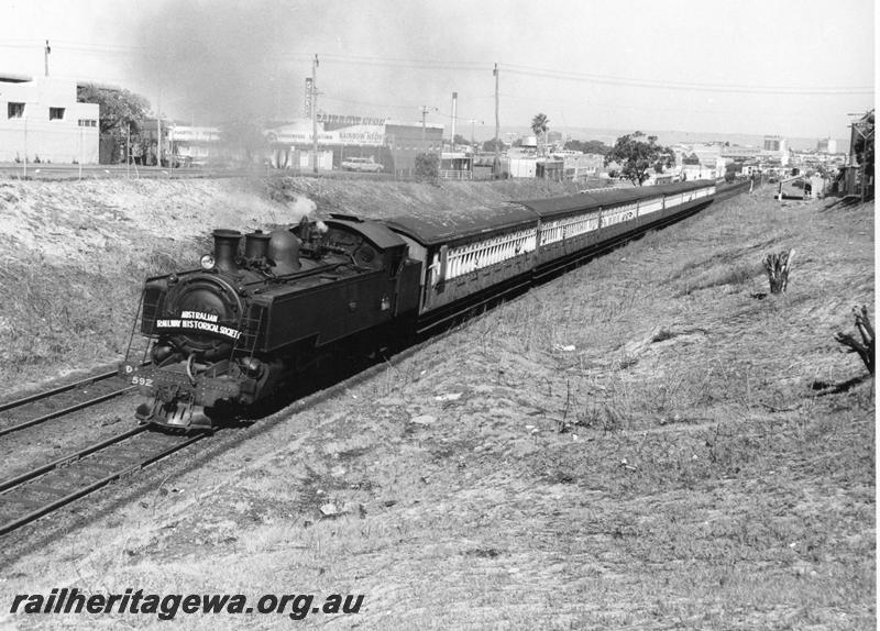 P10187
DD class 592, Rivervale Bank, ARHS tour train
