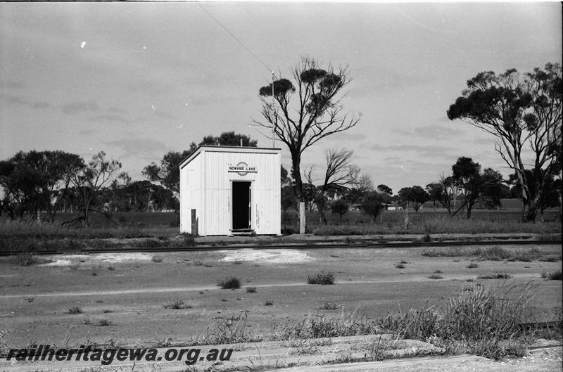 P11089
Out of shed, Nomans Lake, NKM line, front view
