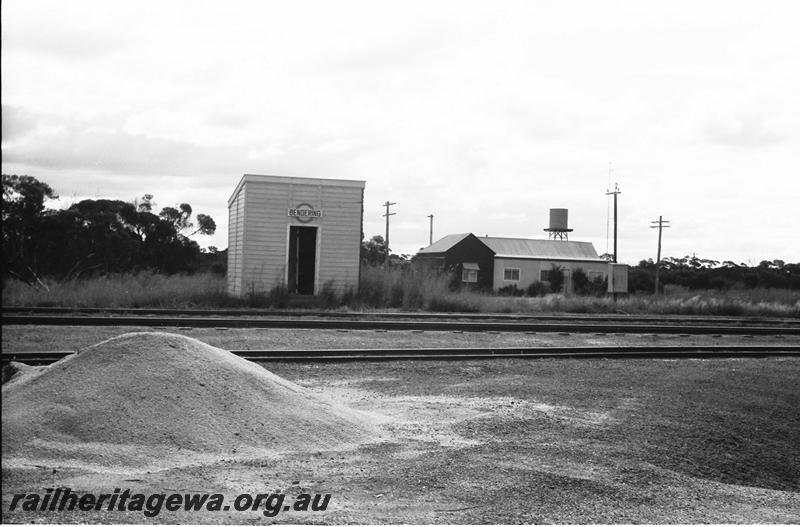 P11093
Out of shed, Bendering, NKM line, view across yard.
