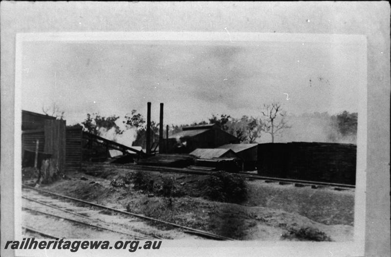 P11171
Timber mill, Barrabup Mill, near Nannup, overall view of the mill
