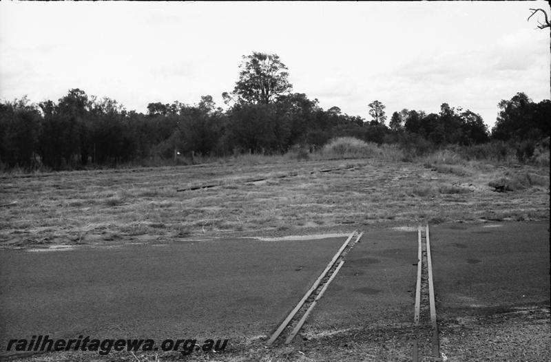 P11183
Level crossing, Millars Mill Yarloop, view across road.
