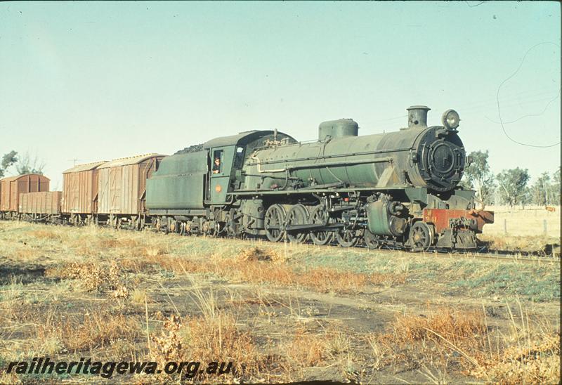 P11224
W class 941, down goods, between Dardanup and Boyanup. PP line.
