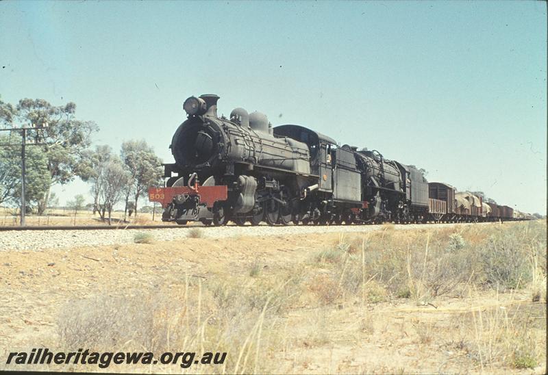 P11309
P class 503, V class 1206 on down goods. GSR line.
