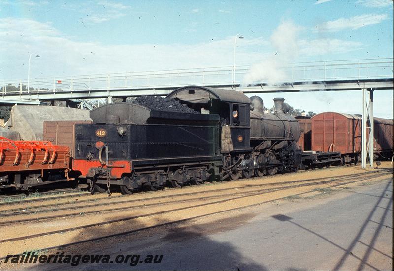 P11467
FS class 413, footbridge, Narrogin yard. GSR line.
