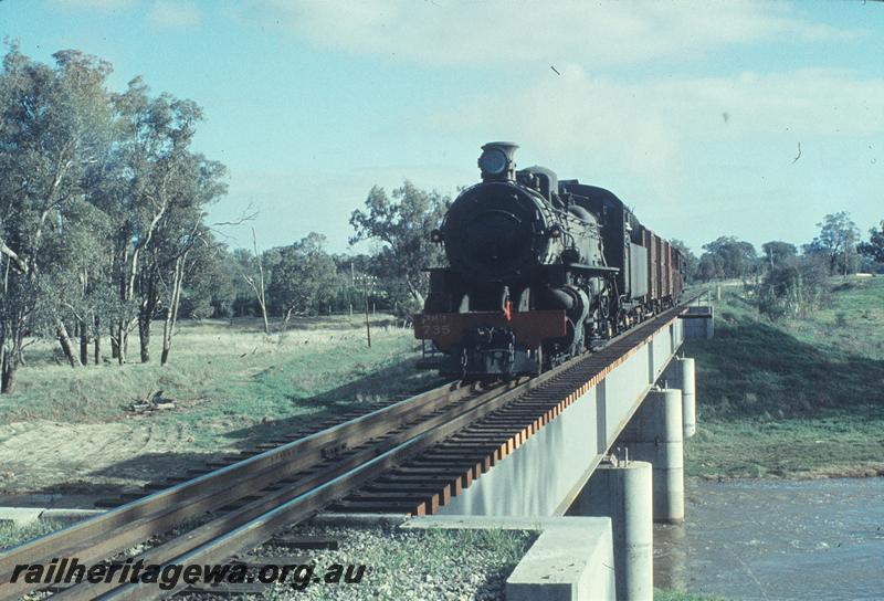 P11541
PMR class 735, goods train, bridge at Picton Junction. SWR line.
