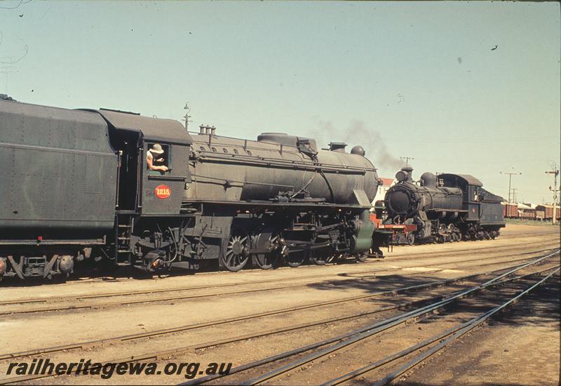 P11849
V class 1215, FS class, Narrogin yard. GSR line.
