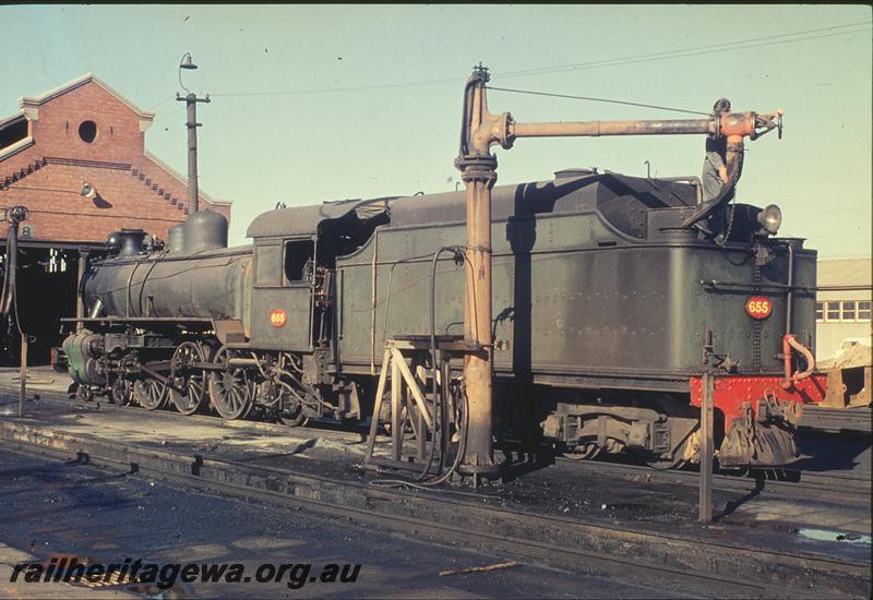 P11871
U class 655, water column, East Perth loco shed. ER line.
