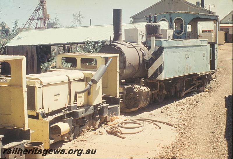 P11914
Mallet and small petrol(?) locos at Great Boulder mine, Kalgoorlie
