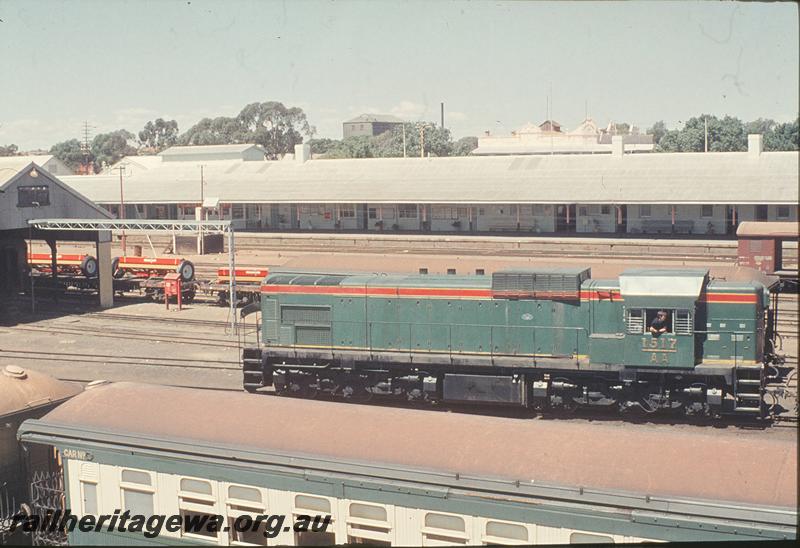 P11916
AA class 1517, elevated view of Kalgoorlie yard
