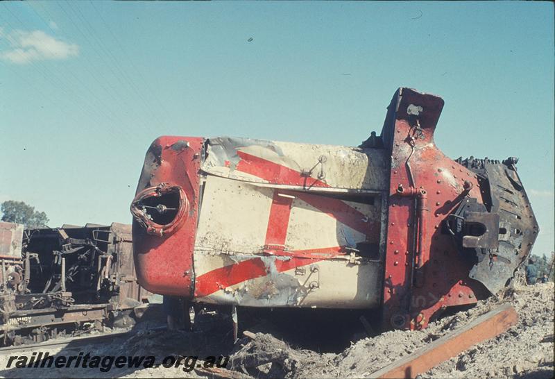 P12113
Y class 1105, Mundijong Junction accident. SWR line.
