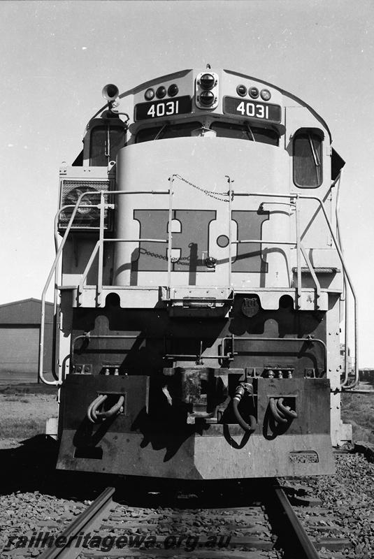 P12672
Dampier, Seven Mile workshop and yard, Hamersley Iron M636 class 4031
