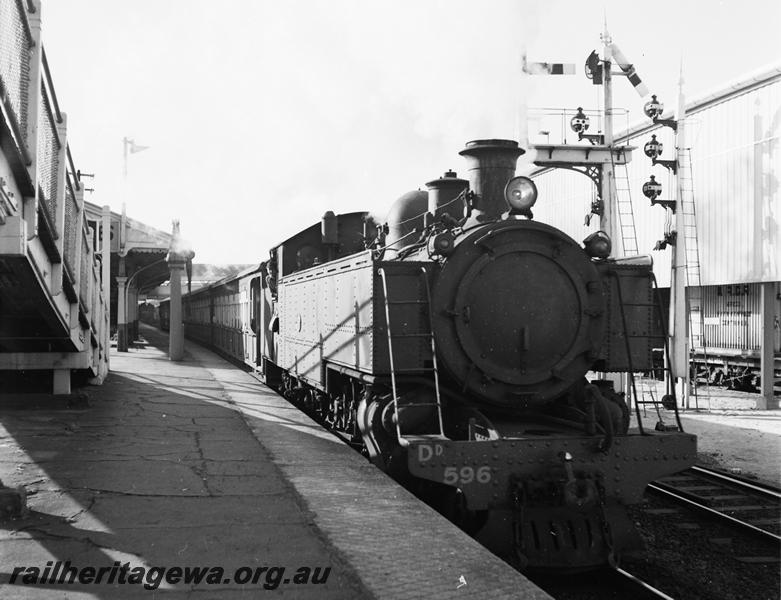 P12730
DD class 596, signals, Perth Station, side and front view
