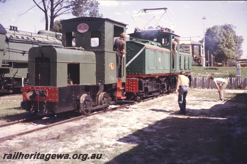 P12793
Loco No.4 hauling electric loco 