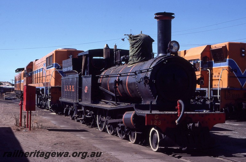 P12809
G class 123, Bunbury, SWR line
