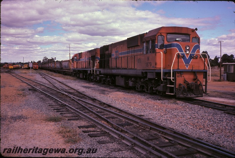 P12884
N class 1879 double heading with another N class. Collie, BN line, coal train.
