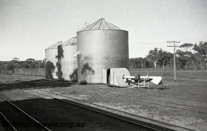 P13043
Grain silos, location Unknown 
