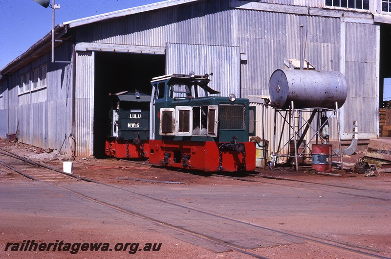 P13080
PWD locos PW 27 and rear of NW15 